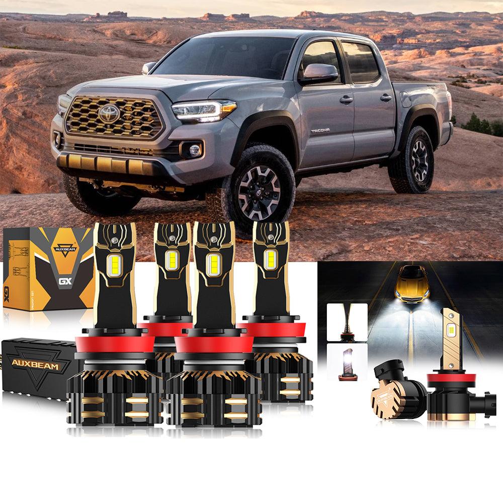 For 2021-2022 Toyota Tacoma H11 LED Headlight Bulbs Bundle - Auxbeam  – éclairage LED auto