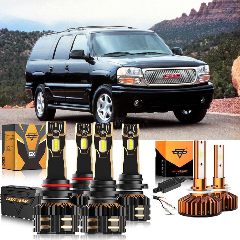 For 2000-2001 GMC Yukon 9005 9006 LED Headlight Bulbs Bundle - Auxbeam  – éclairage LED auto