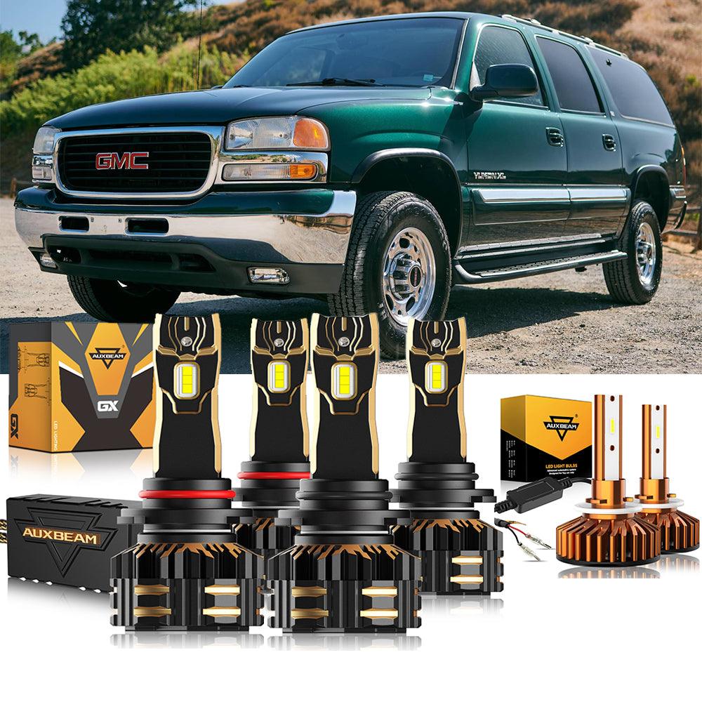 For 2000-2001 GMC Yukon XL 1500 9005 9006 LED Headlight Bulbs Bundle - Auxbeam  – éclairage LED auto