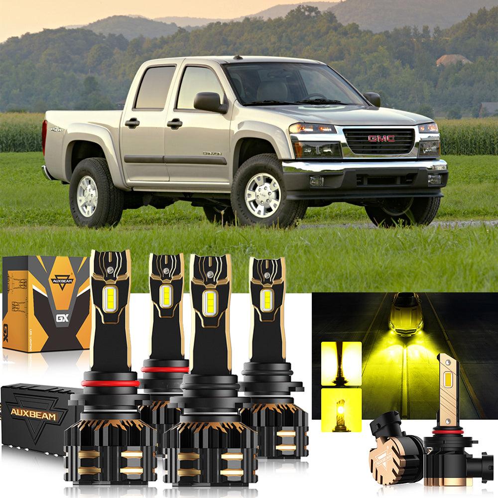 For 2004-2012 GMC Canyon 9005 9006 LED Headlight Bulbs Bundle - Auxbeam  – éclairage LED auto