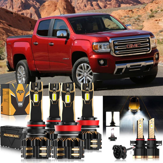 For 2015-2019 GMC Canyon 9005 H11 LED Headlight Bulbs Bundle - Auxbeam  – éclairage LED auto