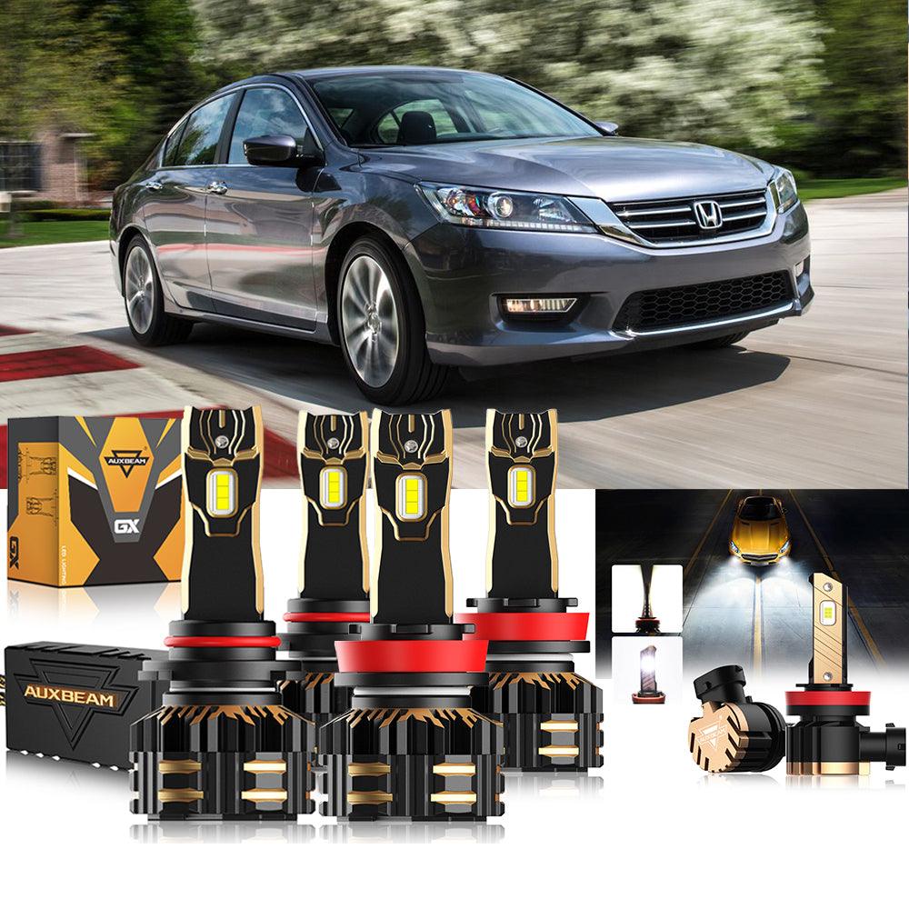 For 2013-2015 Honda Accord 9005 H11 LED Headlight Bulbs Bundle - Auxbeam  – éclairage LED auto