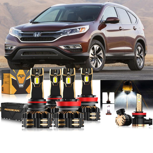 For 2015-2019 Honda CR-V 9005 H11 LED Headlight Bulbs Bundle - Auxbeam  – éclairage LED auto