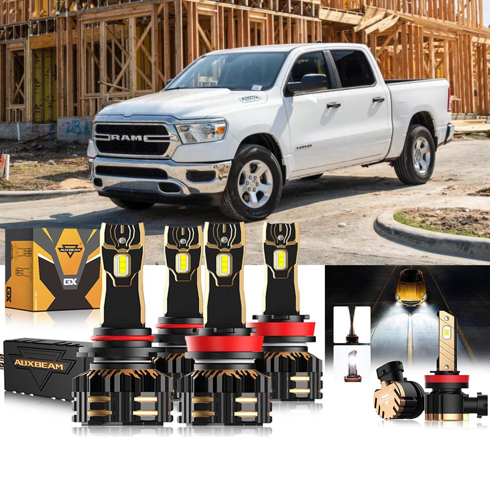 For 2020 Ram 1500 9005 H11 LED Headlights Bulbs Bundle - Auxbeam  – éclairage LED auto