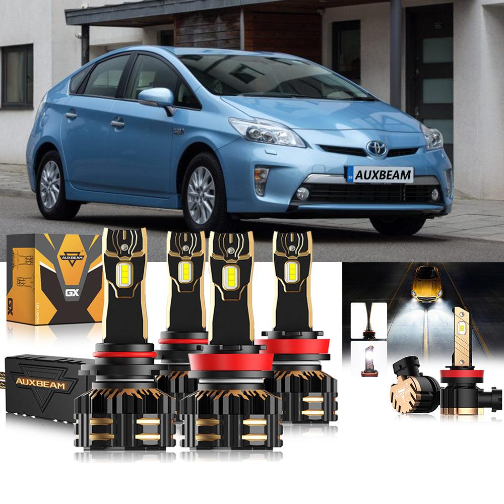 For 2012-2015 Toyota Prius Plug-In 9005 H11 LED Headlight Bulbs Bundle - Auxbeam  – éclairage LED auto