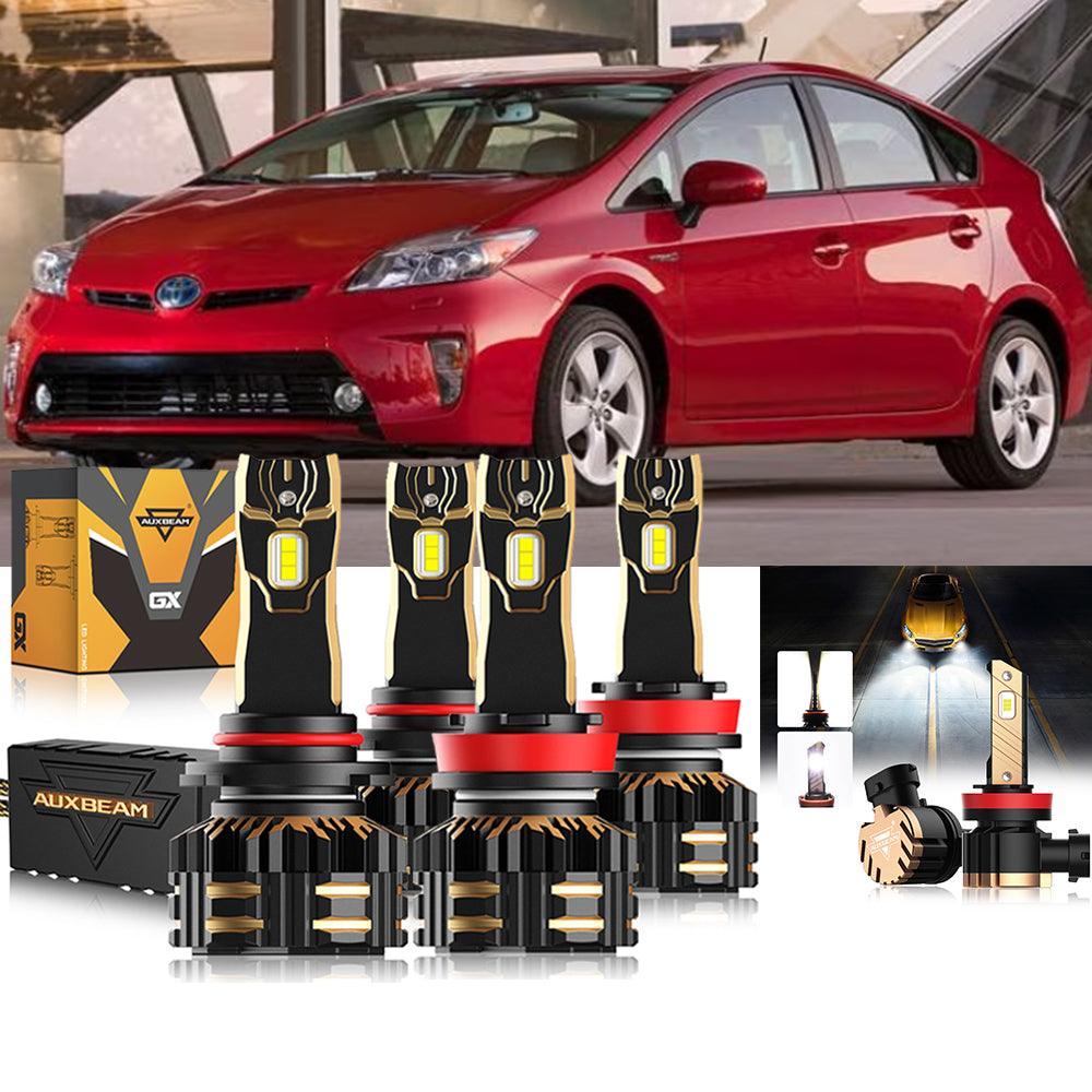 For 2010-2015 Toyota Prius 9005 H11 LED Headlight Bulbs Bundle - Auxbeam  – éclairage LED auto