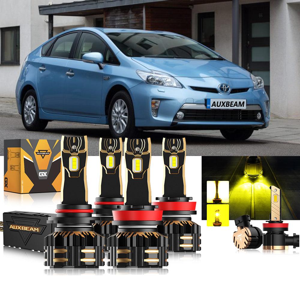 For 2012-2015 Toyota Prius Plug-In 9005 H11 LED Headlight Bulbs Bundle - Auxbeam  – éclairage LED auto
