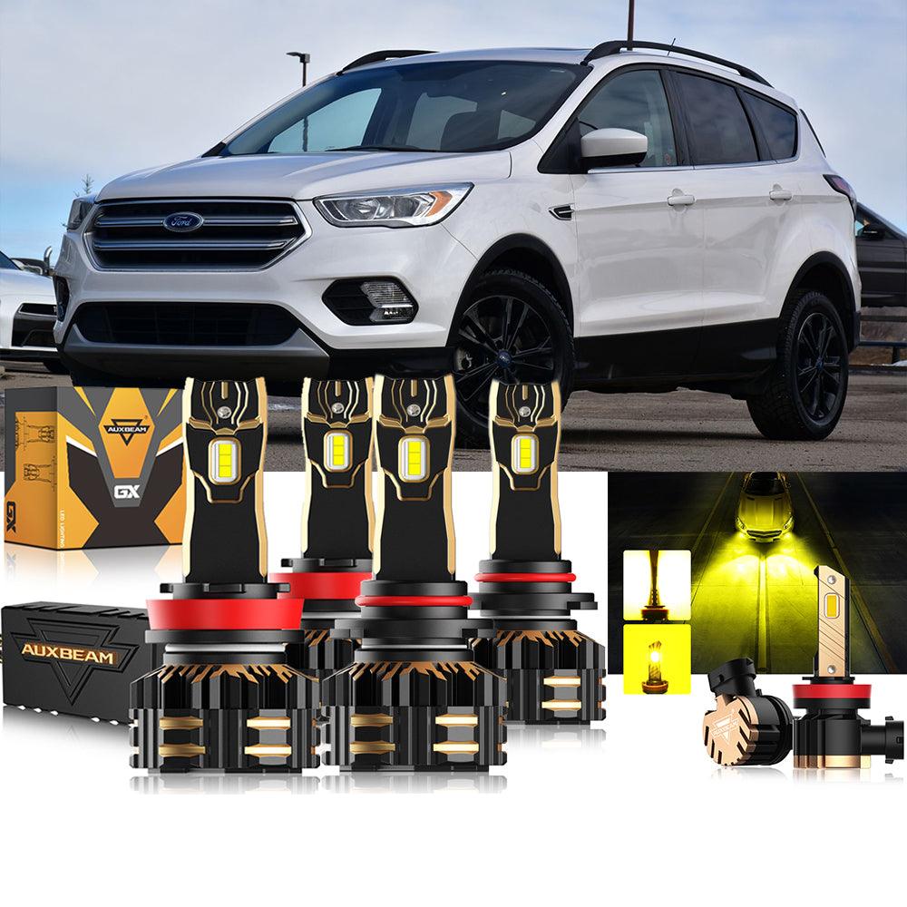 For 2017 Ford Escape H11 9005 LED Headlight Bulbs Bundle - Auxbeam  – éclairage LED auto