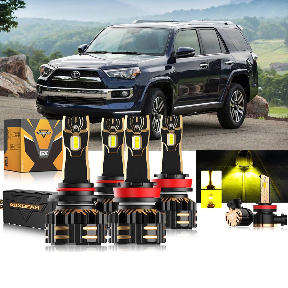 For 2010-2020 Toyota 4Runner 9005 H11 LED Headlight Bulbs Bundle - Auxbeam  – éclairage LED auto
