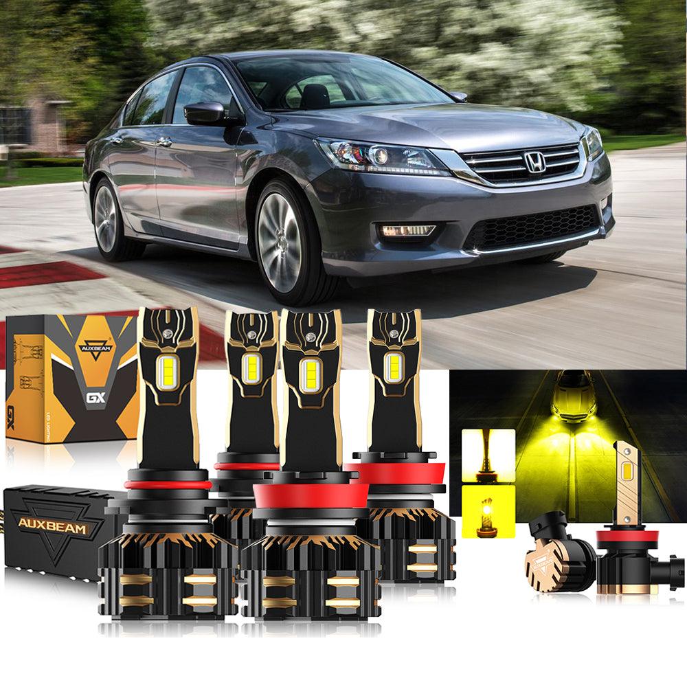 For 2013-2015 Honda Accord 9005 H11 LED Headlight Bulbs Bundle - Auxbeam  – éclairage LED auto