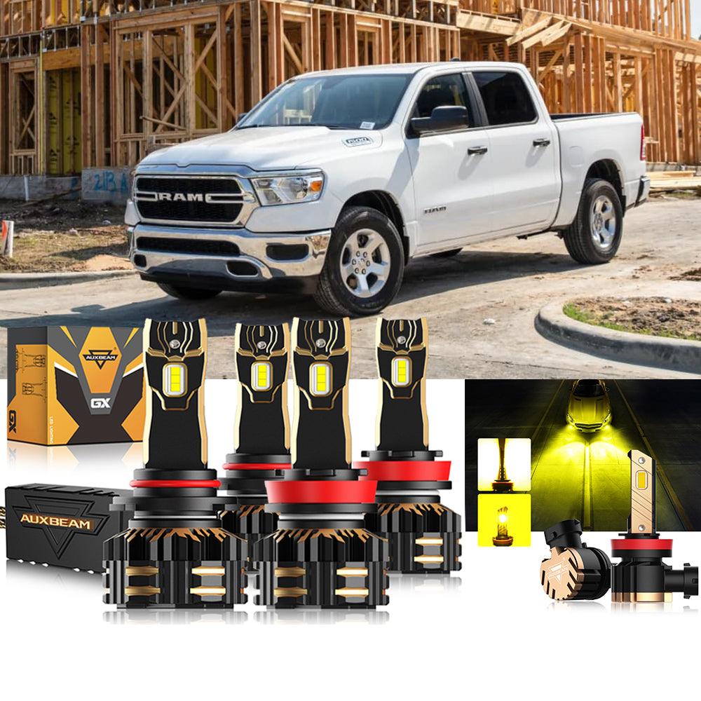 For 2020 Ram 1500 9005 H11 LED Headlights Bulbs Bundle - Auxbeam  – éclairage LED auto