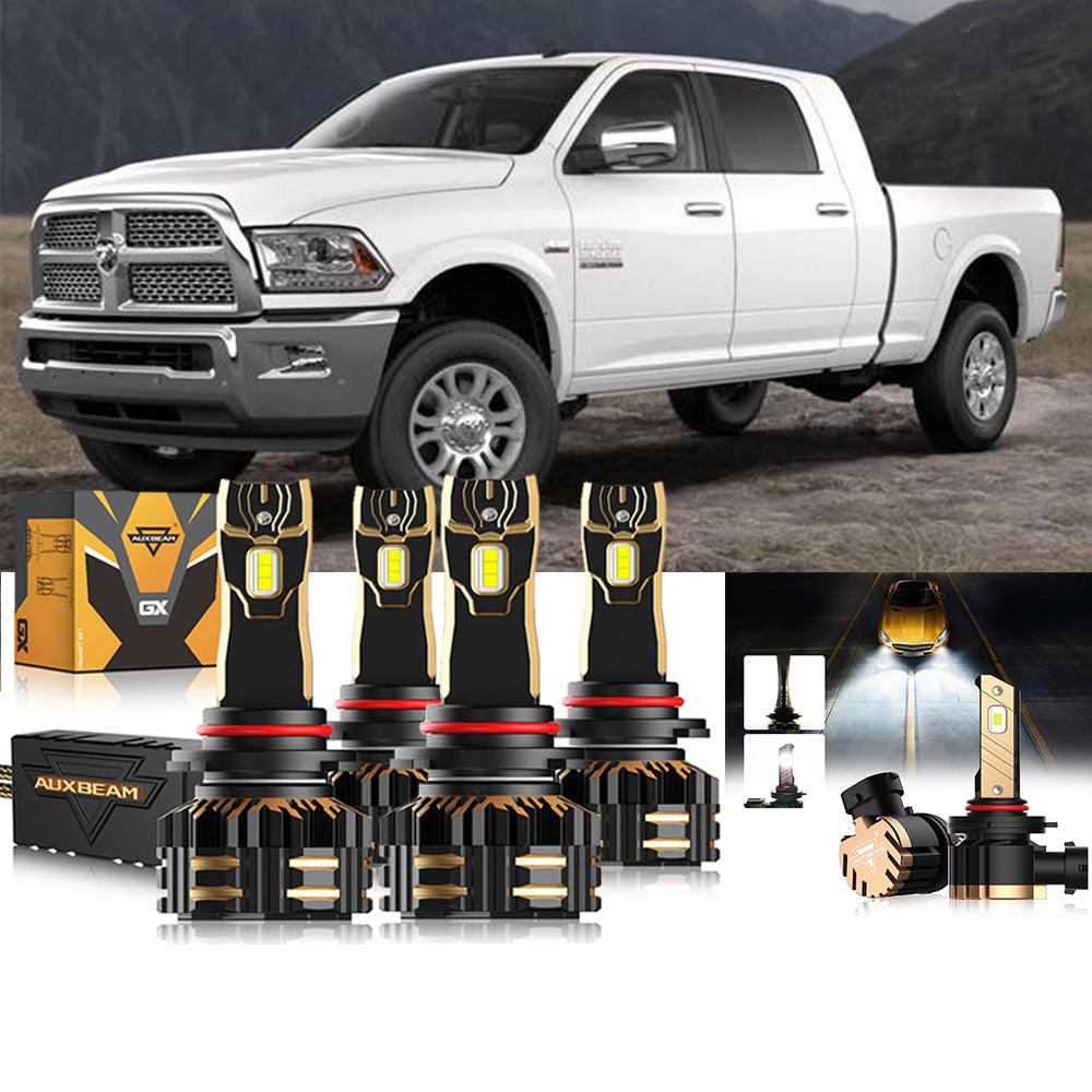 For 2018-2019 Ram 2500 (with projector-type headlights) 9005 9005 LED Headlights Bulbs Bundle - Auxbeam  – éclairage LED auto
