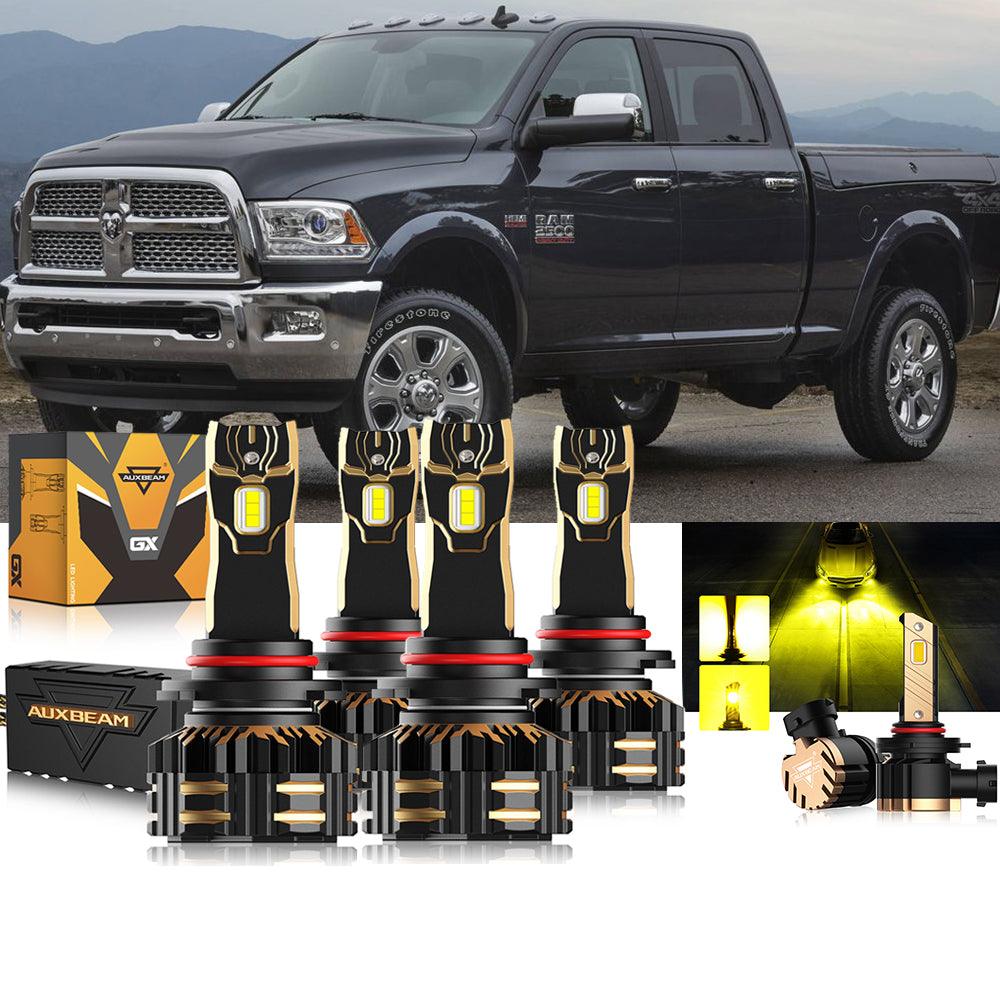 For 2016-2017 Ram 2500 (with projector-type headlights) 9005 9005 LED Headlights Bulbs Bundle - Auxbeam  – éclairage LED auto