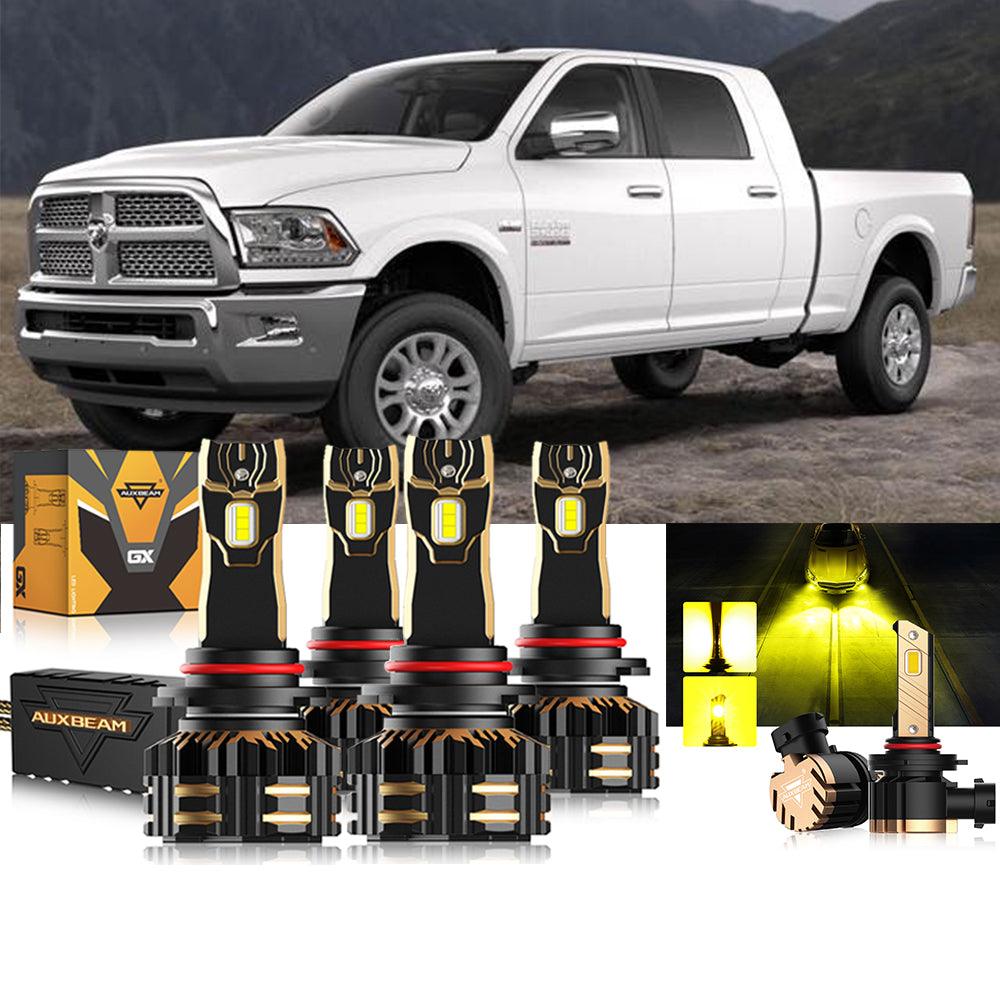 For 2018-2019 Ram 2500 (with projector-type headlights) 9005 9005 LED Headlights Bulbs Bundle - Auxbeam  – éclairage LED auto