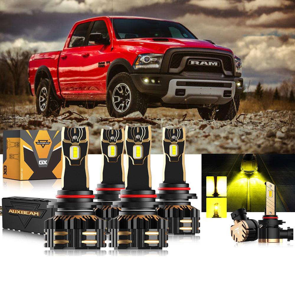 For 2016-2017 Ram 1500 ( with projector-type headlights) 9005 9005 LED Headlight Bulbs Bundle - Auxbeam  – éclairage LED auto