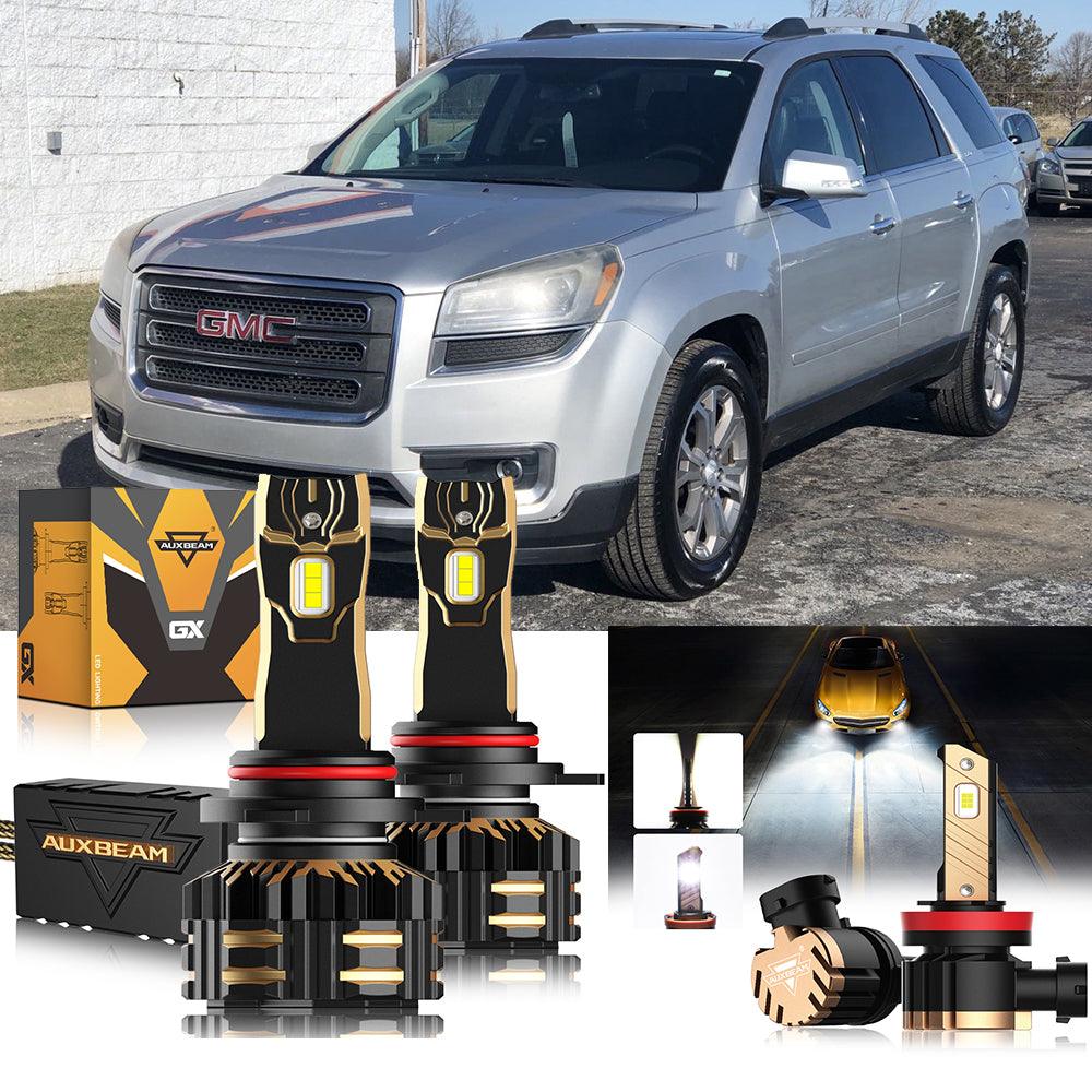 For 2013-2019 GMC Acadia Halogen 9012 LED Headlight Bulbs - Auxbeam  – éclairage LED auto