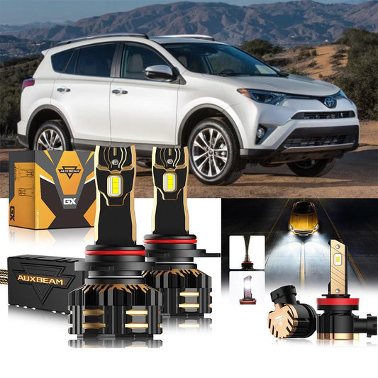 For 2016-2018 Toyota RAV4 9012 LED Headlight Bulbs Bundle - Auxbeam  – éclairage LED auto