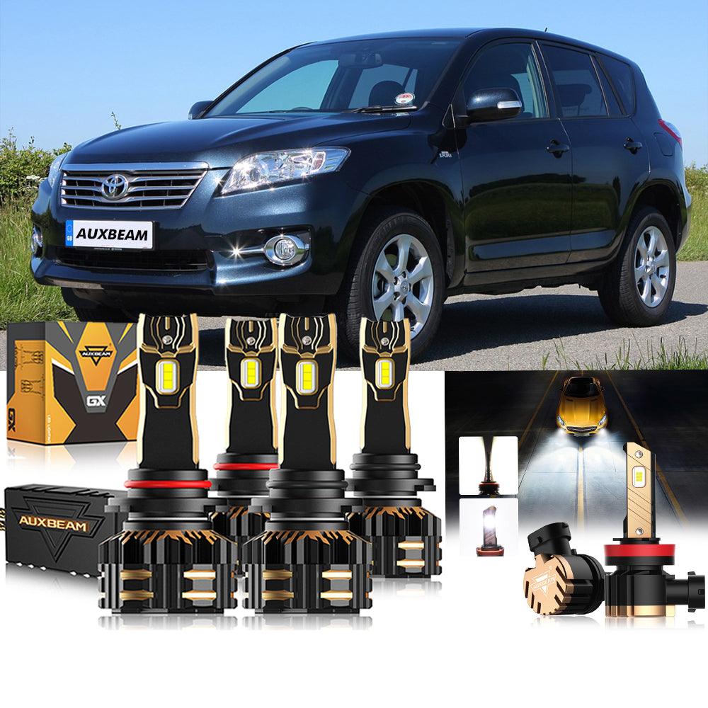 For 2006-2012 Toyota RAV4 9005 9006 LED Headlight Bulbs Bundle - Auxbeam  – éclairage LED auto