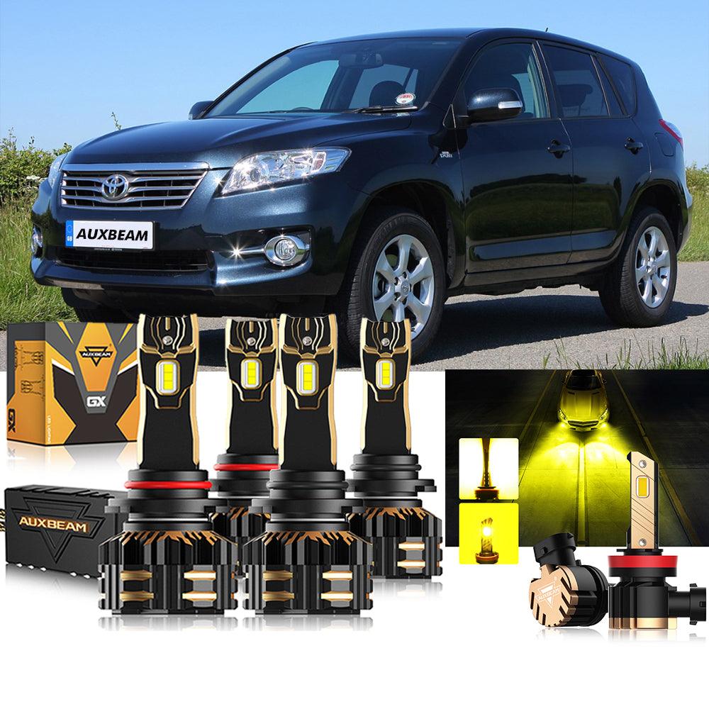 For 2006-2012 Toyota RAV4 9005 9006 LED Headlight Bulbs Bundle - Auxbeam  – éclairage LED auto
