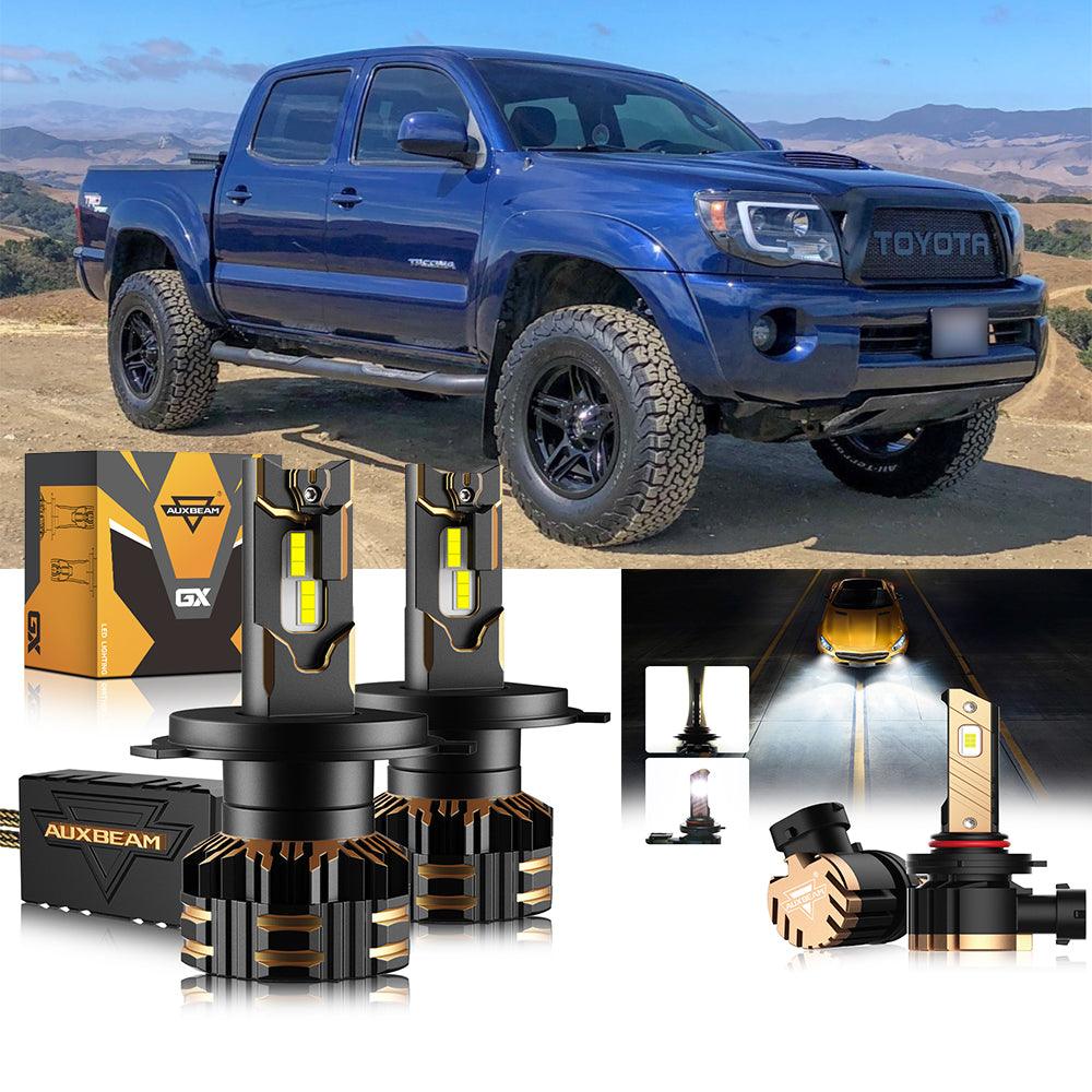 For 2005-2011 Toyota Tacoma H4 LED Headlight Bulbs Bundle - Auxbeam  – éclairage LED auto