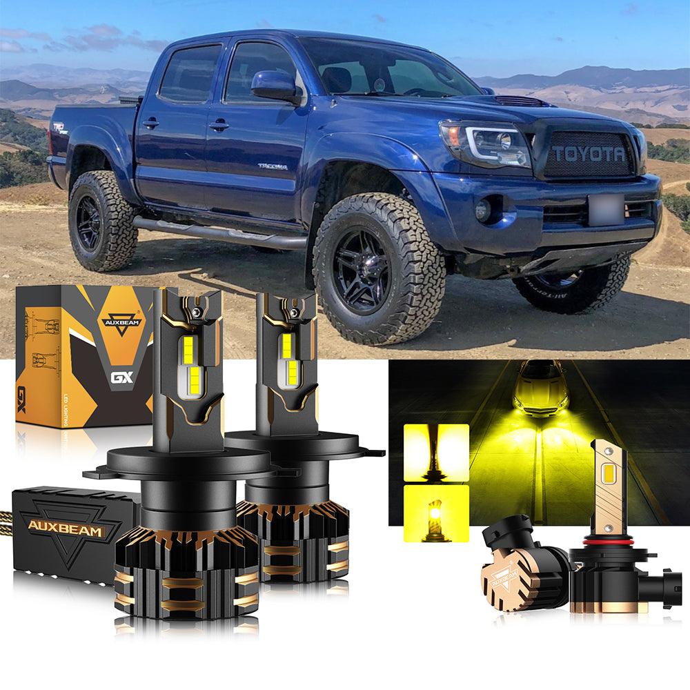 For 2005-2011 Toyota Tacoma H4 LED Headlight Bulbs Bundle - Auxbeam  – éclairage LED auto