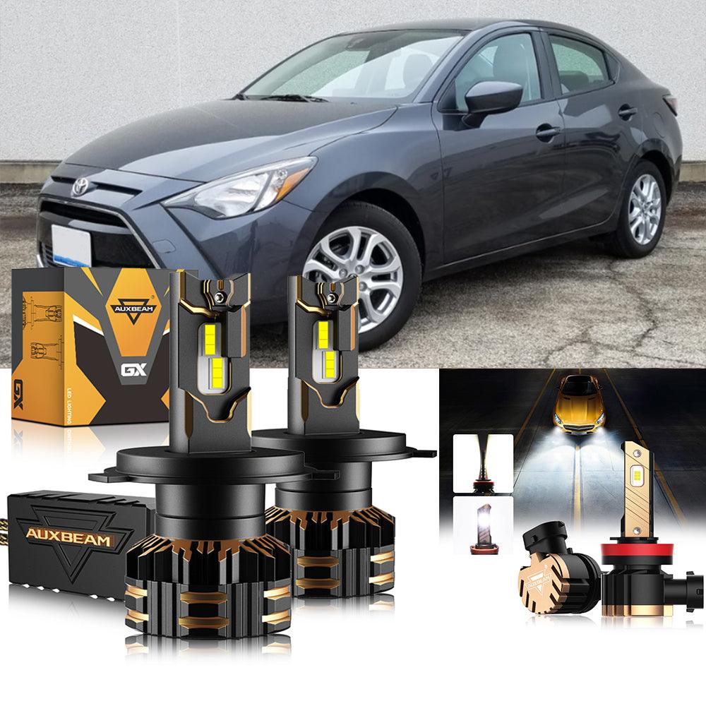 For 2017-2018 Toyota Yaris iA H4 LED Headlight Bulbs - Auxbeam  – éclairage LED auto
