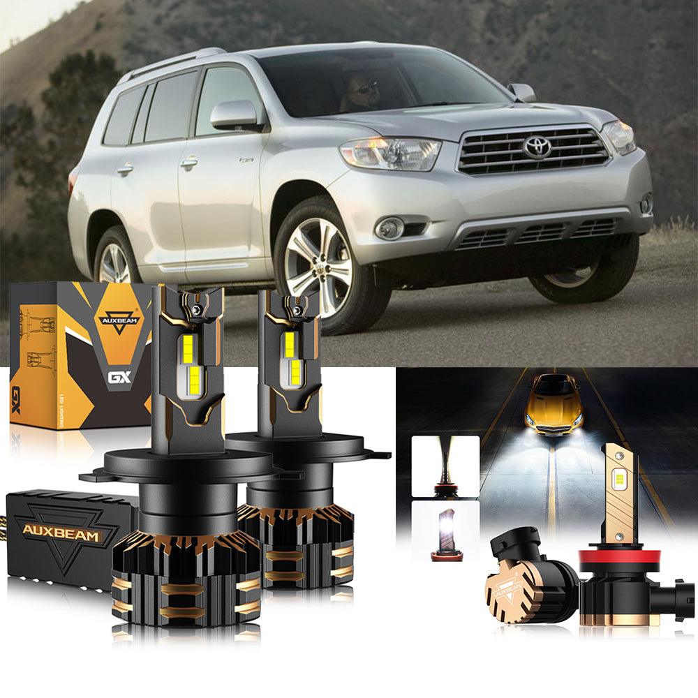 For 2008-2010 Toyota Highlander H4 LED Headlight Bulbs - Auxbeam  – éclairage LED auto