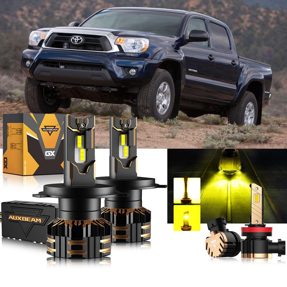 For 2012-2015 Toyota Tacoma H4 LED Headlight Bulbs Bundle - Auxbeam  – éclairage LED auto