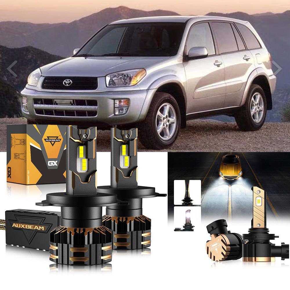 For 2001-2005 Toyota RAV4 H4 LED Headlight Bulbs Bundle - Auxbeam  – éclairage LED auto