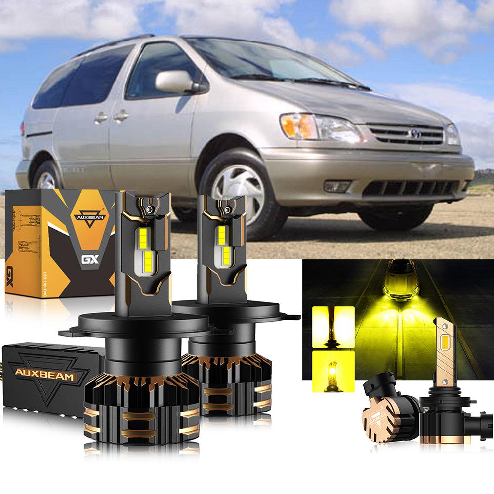 For 2001-2003 Toyota Sienna H4 LED Headlight Bulbs - Auxbeam  – éclairage LED auto