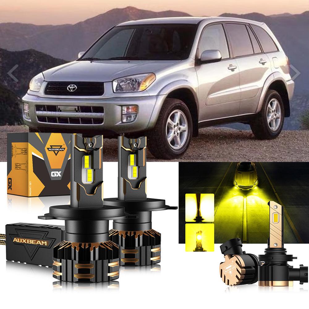 For 2001-2005 Toyota RAV4 H4 LED Headlight Bulbs Bundle - Auxbeam  – éclairage LED auto