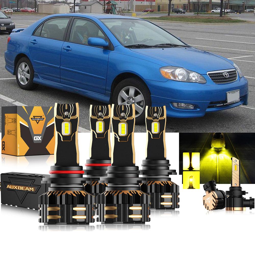 For 2005-2008 Toyota Corolla 9005 9006 LED Headlight Bulbs Bundle - Auxbeam  – éclairage LED auto