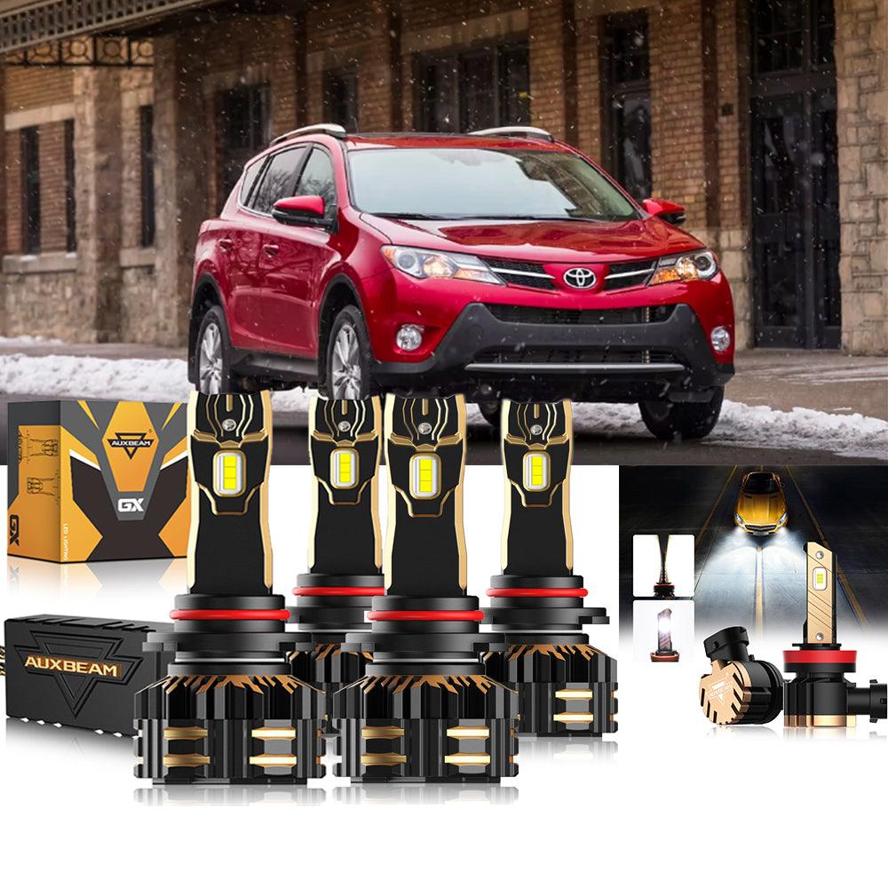 For 2013-2015 Toyota RAV4 9005 LED Headlight Bulbs Bundle - Auxbeam  – éclairage LED auto