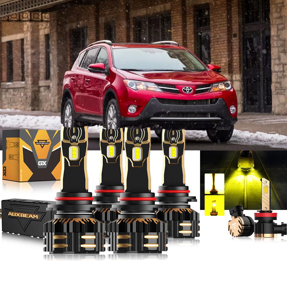 For 2013-2015 Toyota RAV4 9005 LED Headlight Bulbs Bundle - Auxbeam  – éclairage LED auto
