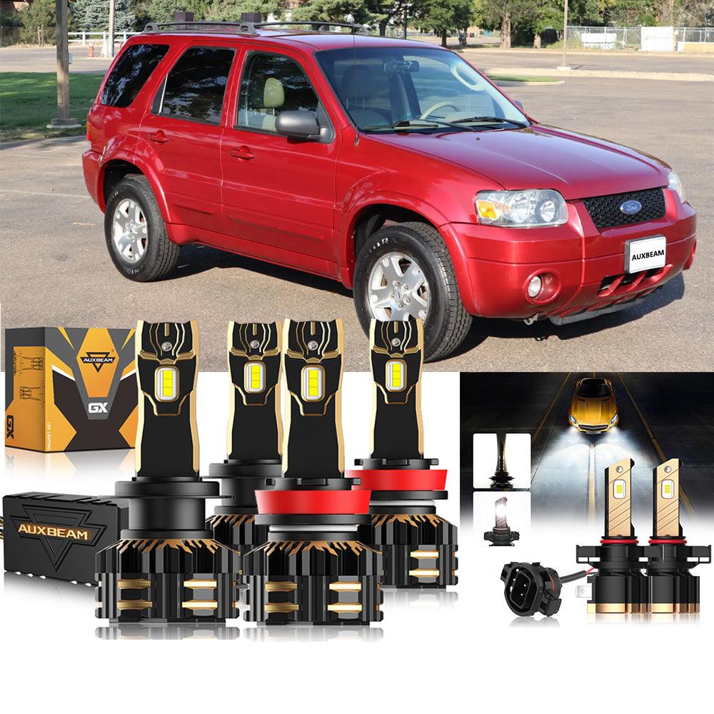 For 2007 Ford Escape H4 LED Headlight Bulbs Bundle - Auxbeam  – éclairage LED auto