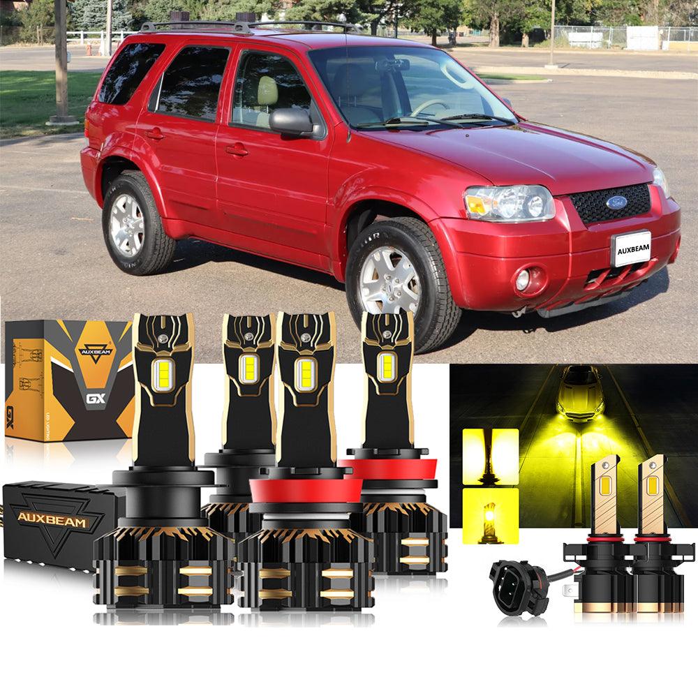 For 2007 Ford Escape H4 LED Headlight Bulbs Bundle - Auxbeam  – éclairage LED auto