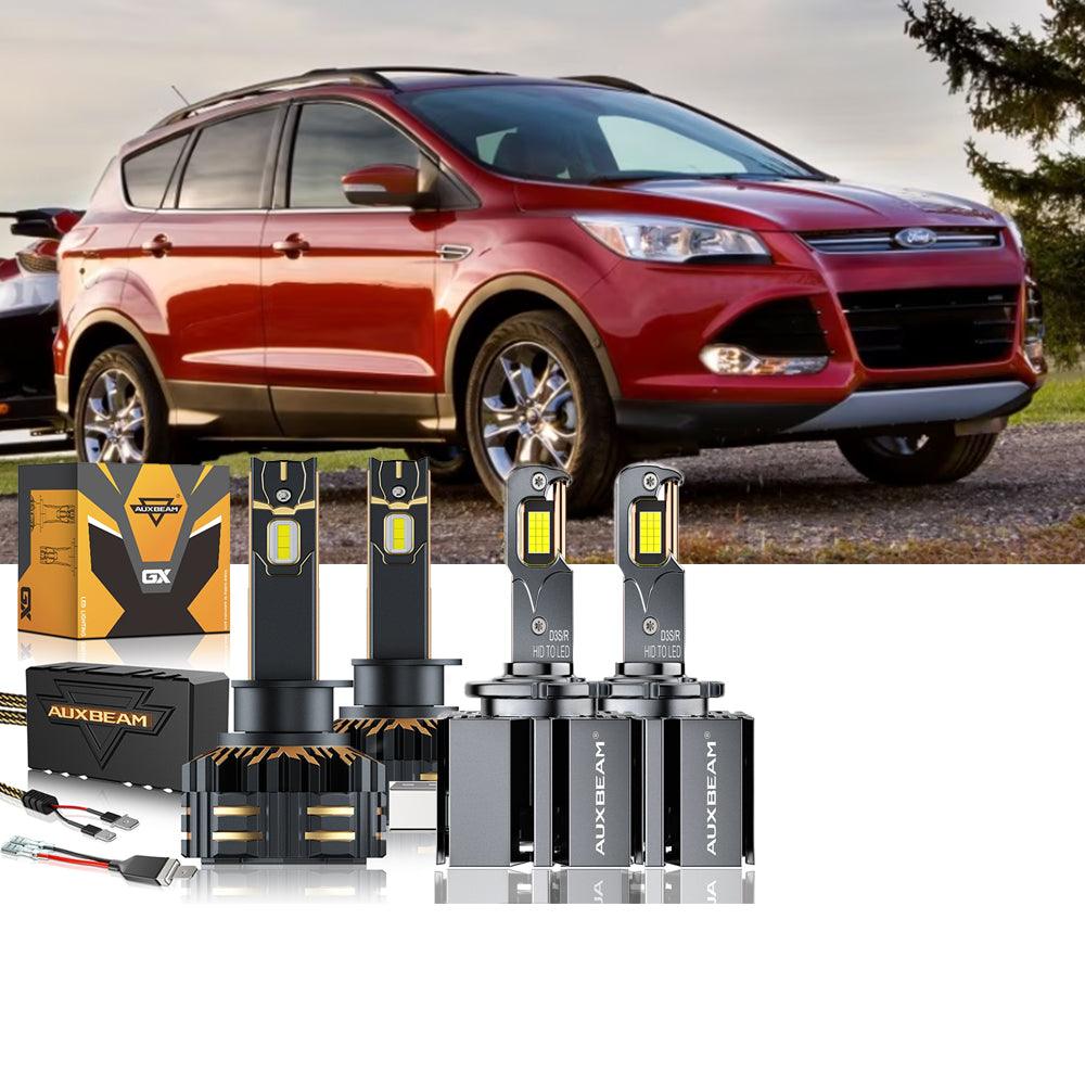 For 2013-2016 Ford Escape H1 D3S LED Headlight Bulbs Bundle with HID Headlamps - Auxbeam  – éclairage LED auto