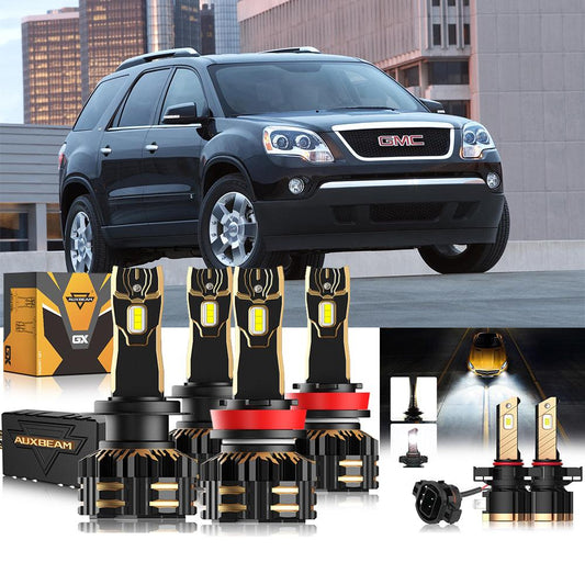 For 2007-2012 GMC Acadia D1S LED Headlight Bulbs Bundle - Auxbeam  – éclairage LED auto