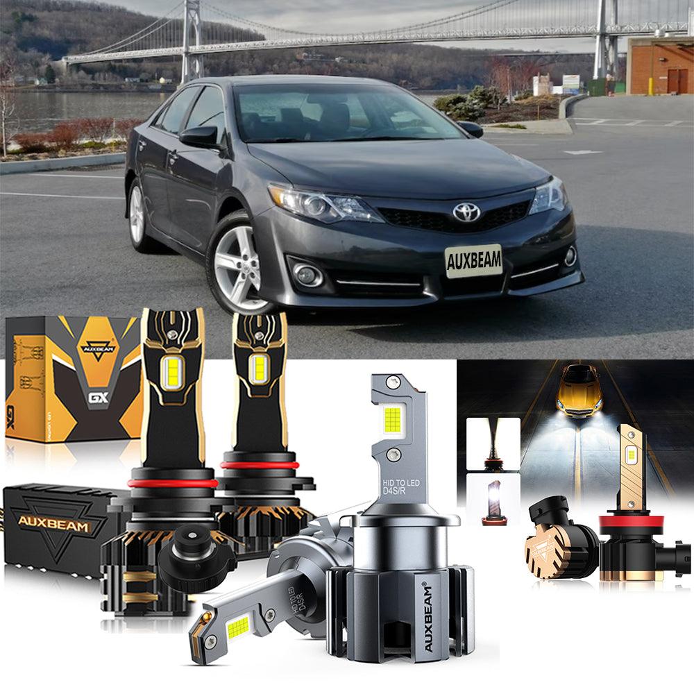 For 2012-2014 Toyota Camry 9005 D4S LED Headlight Bulbs Bundle - Auxbeam  – éclairage LED auto