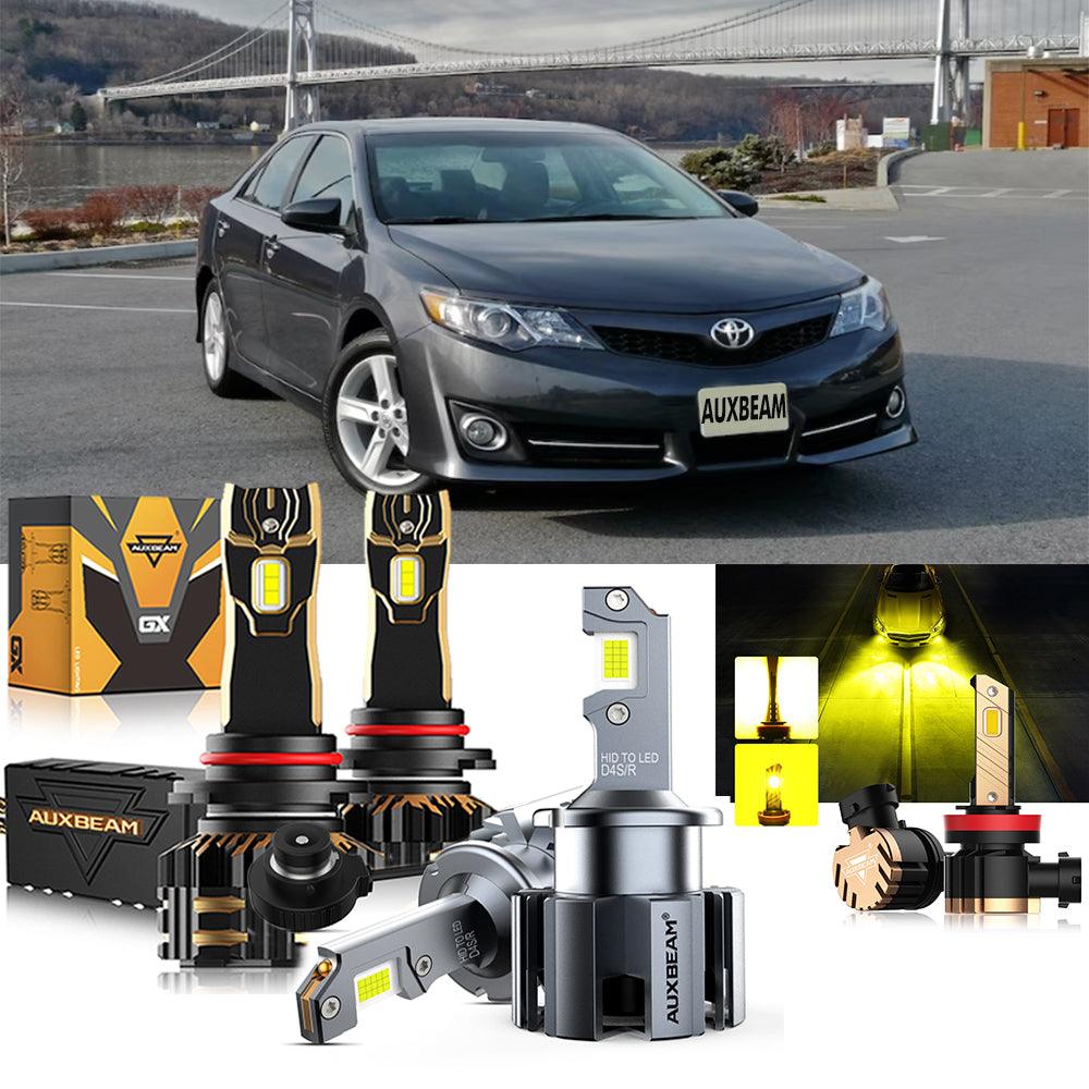 For 2012-2014 Toyota Camry 9005 D4S LED Headlight Bulbs Bundle - Auxbeam  – éclairage LED auto