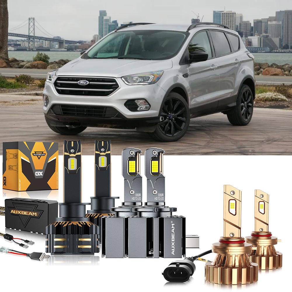 For 2017 Ford Escape H1 D3S LED Headlight Bulbs Bundle - Auxbeam  – éclairage LED auto
