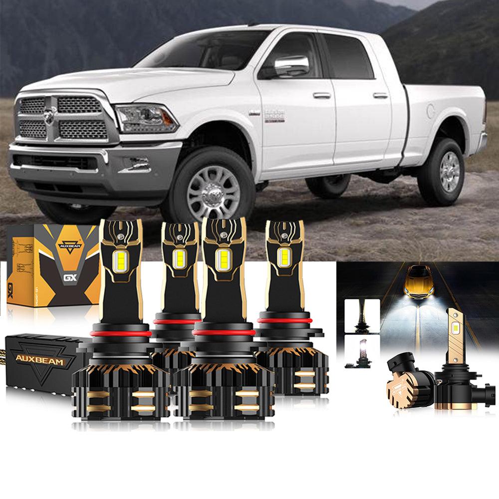 For 2018-2019 Ram 2500 (with projector-type headlights) 9005 9005 LED Headlights Bulbs Bundle - Auxbeam  – éclairage LED auto