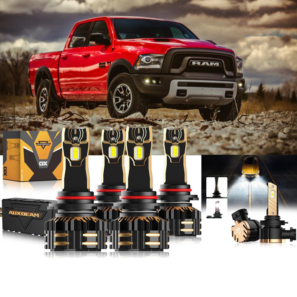 For 2016-2017 Ram 1500 ( with projector-type headlights) 9005 9005 LED Headlight Bulbs Bundle - Auxbeam  – éclairage LED auto