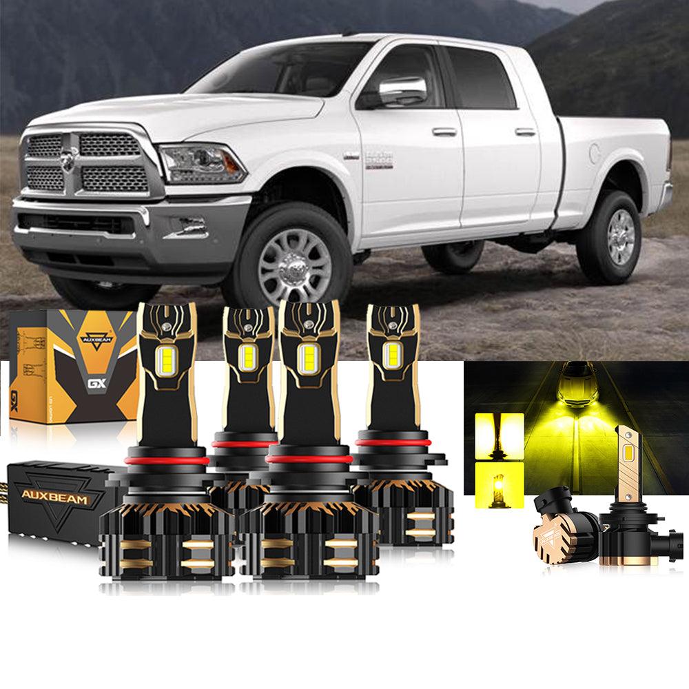 For 2018-2019 Ram 2500 (with projector-type headlights) 9005 9005 LED Headlights Bulbs Bundle - Auxbeam  – éclairage LED auto