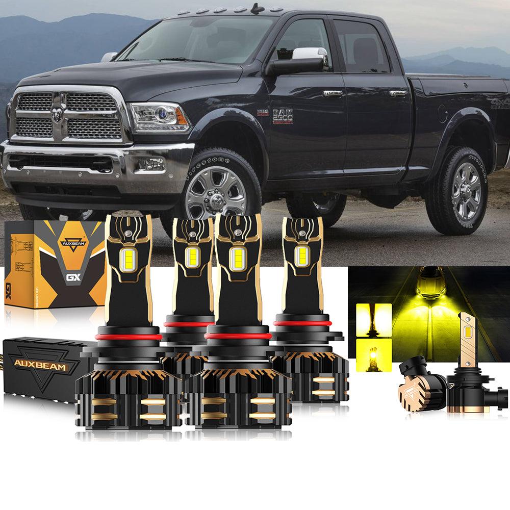 For 2016-2017 Ram 2500 (with projector-type headlights) 9005 9005 LED Headlights Bulbs Bundle - Auxbeam  – éclairage LED auto