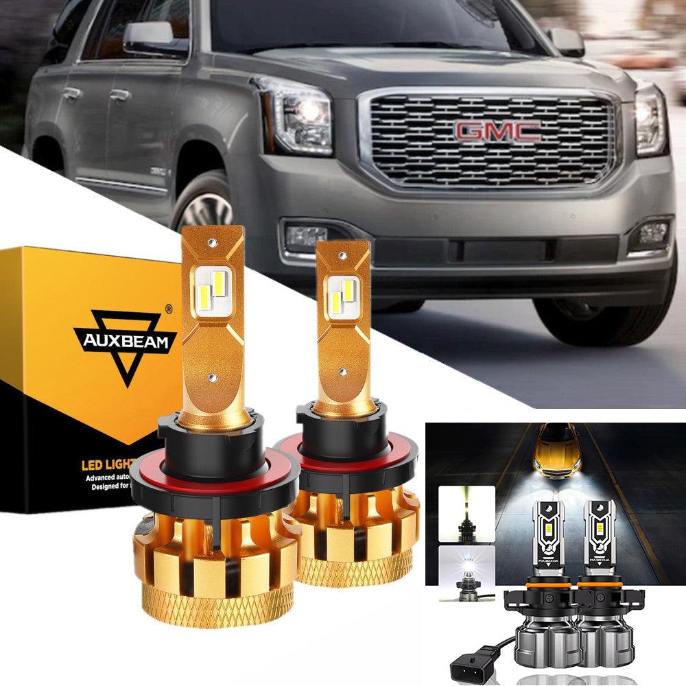 For 2007-2014 Yukon XL 1500 F-16 Plus Series Built-in Canbus Automotive Grade 14000LM LED Light Bulbs High Low Beam Bundle - Auxbeam  – éclairage LED auto
