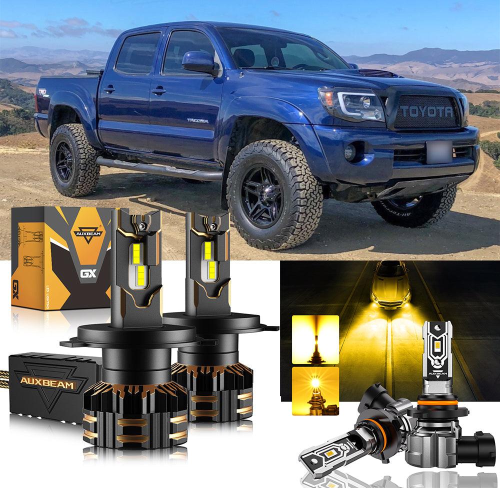 For 2005-2011 Toyota Tacoma H4 LED Headlight Bulbs Bundle - Auxbeam  – éclairage LED auto