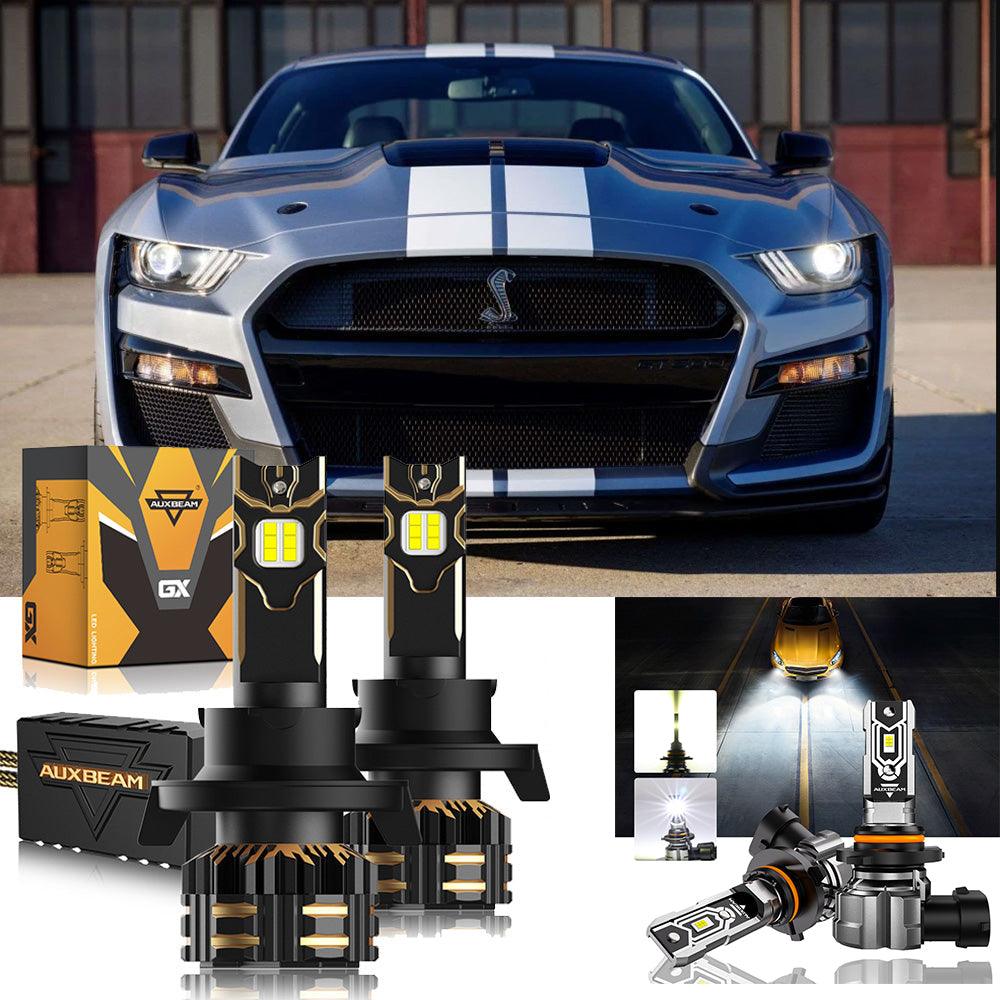 For 2005-2007 Ford Mustang GT H13 LED Headlight Bulbs - Auxbeam  – éclairage LED auto