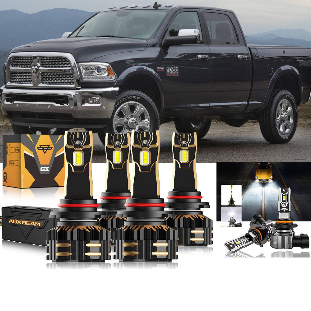 For 2016-2017 Ram 2500 (with projector-type headlights) 9005 9005 LED Headlights Bulbs Bundle - Auxbeam  – éclairage LED auto