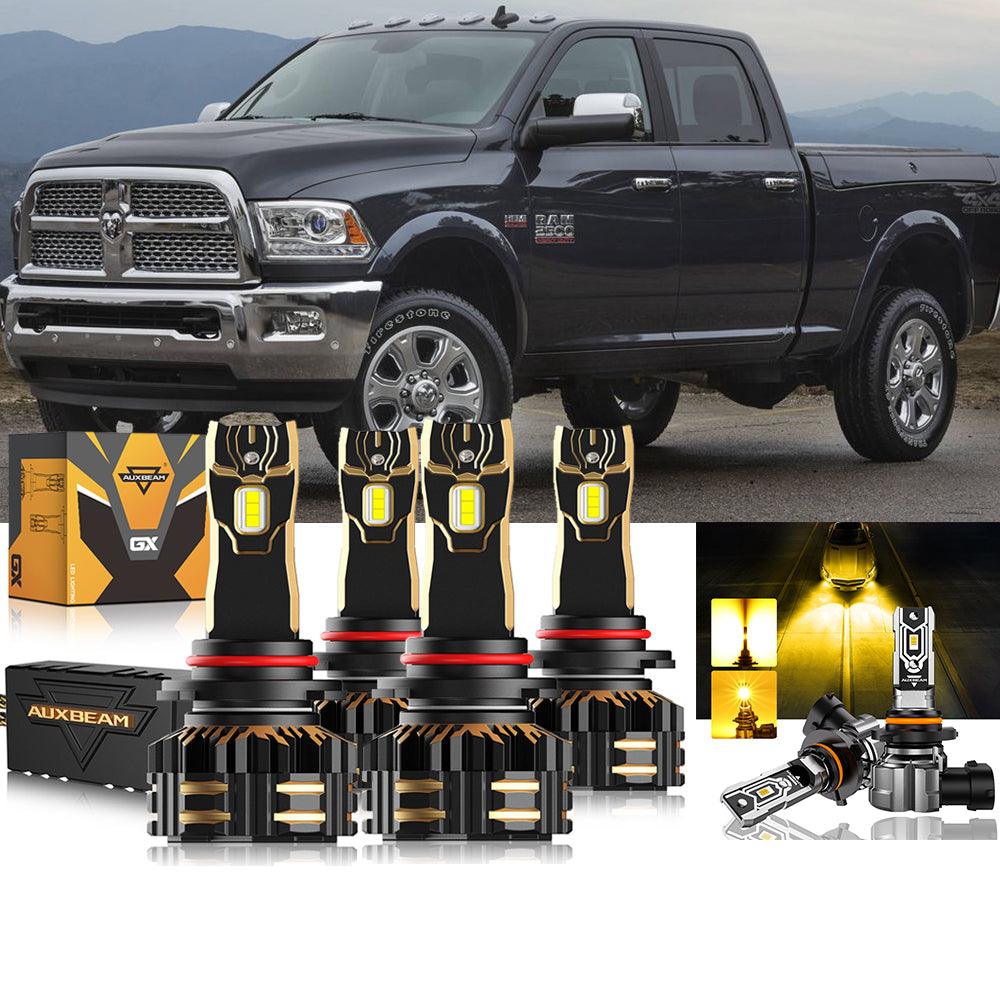 For 2016-2017 Ram 2500 (with projector-type headlights) 9005 9005 LED Headlights Bulbs Bundle - Auxbeam  – éclairage LED auto